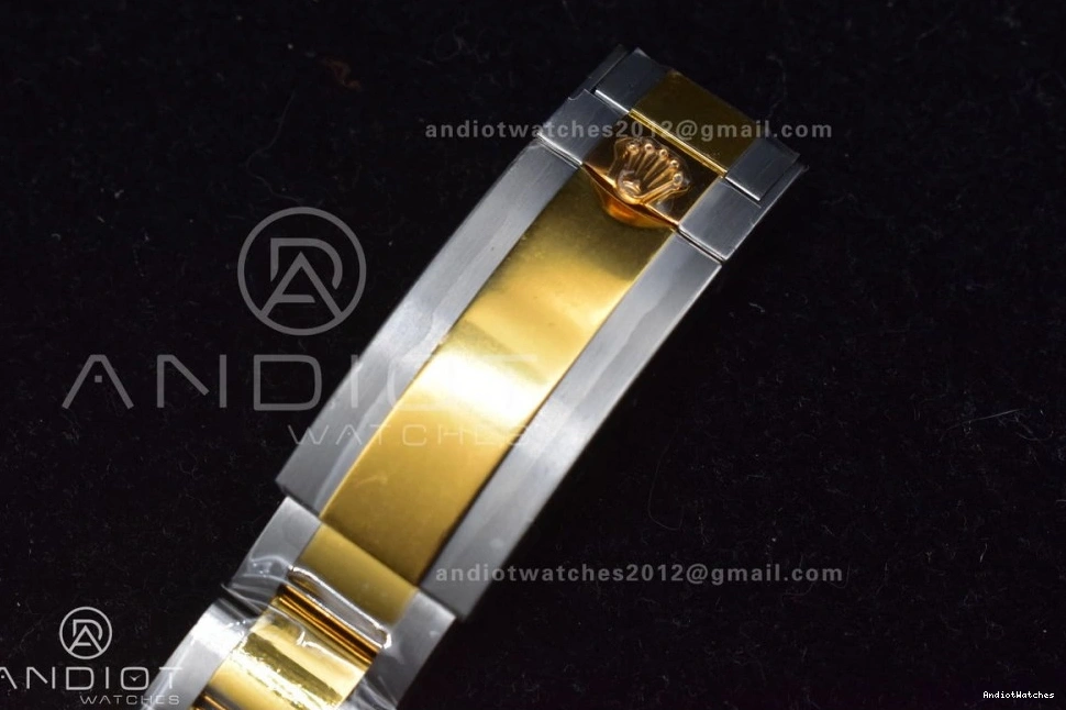 King1:1 Ceramic YG Steel 1131 904L Best Submariner SS Black Edition EasyMatch LN 116613 1005